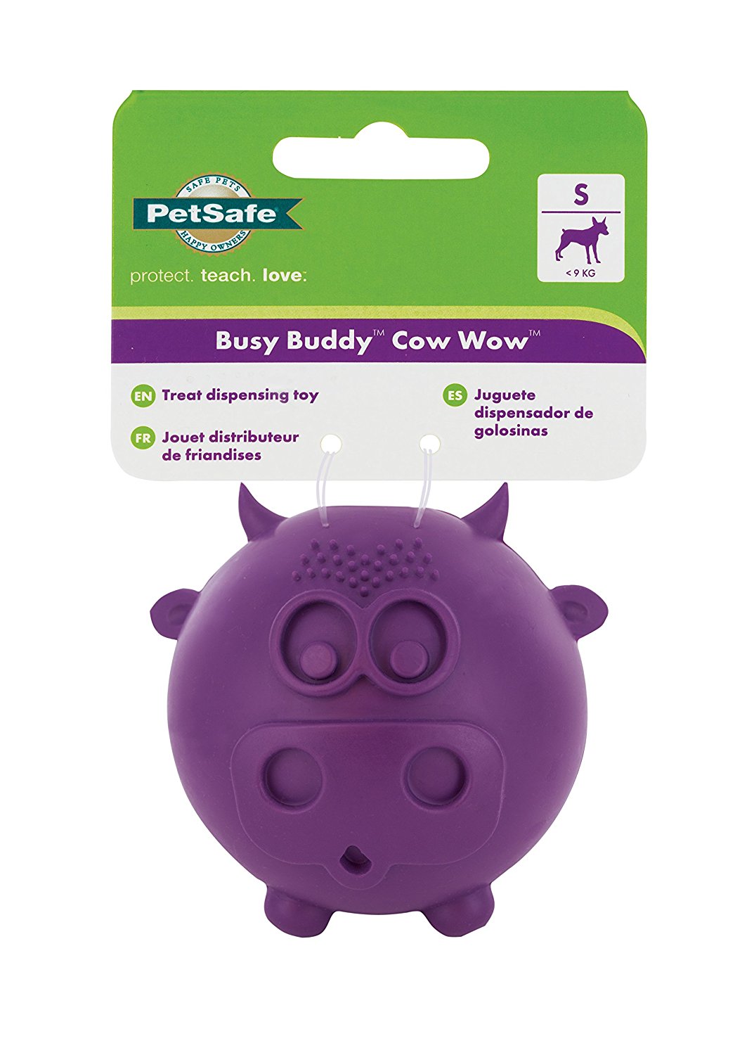 PetSafe jouets pour chien Petit Busy buddy cow wow jouet distributeur de gâteries