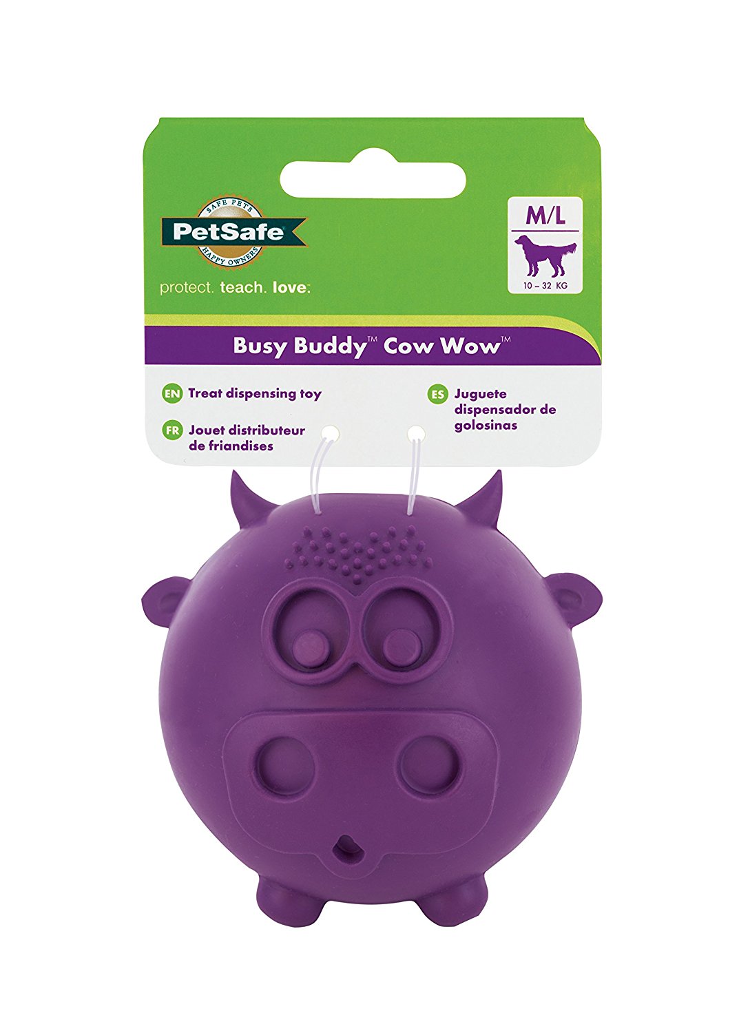 PetSafe jouets pour chien Moyen/Grand Busy buddy cow wow jouet distributeur de gâteries