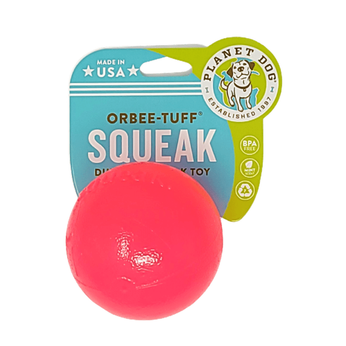 Planet dog balle Balle Orbee-Tuff Squeak 3'' Rose