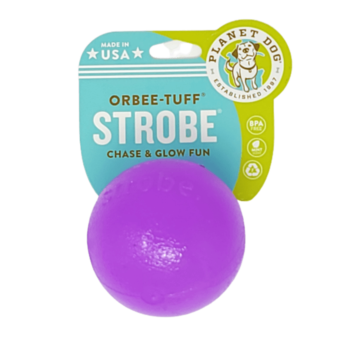 Planet Dog Strobe Orbee Tuff Del Dog Ball Sherbrooke Canin