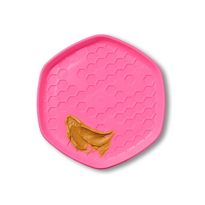 Project Hive jouets pour chien Frisbee et Lickmat pour chien - Hive Collection parfumée Baie