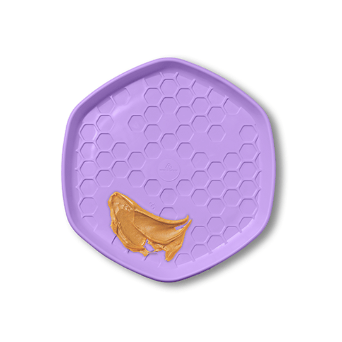 Project Hive jouets pour chien Frisbee et Lickmat pour chien - Hive Collection parfumée Lavande