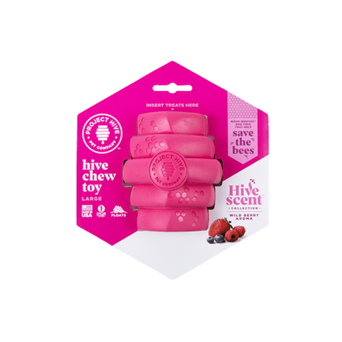 Project Hive jouets pour chien Large Jouet interactif pour chien Hive collection parfumée - Baie