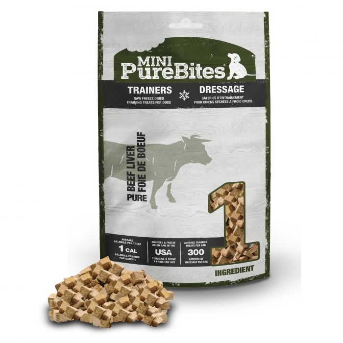 Pure Bites Gâteries PureBites Mini Trainers au boeuf