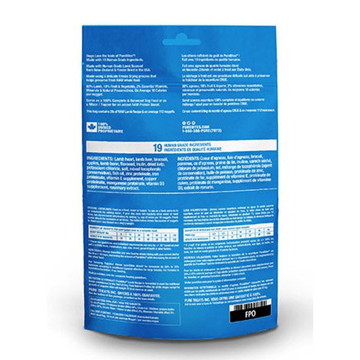 Pure Bites meal mixer Mélange à repas pour chien PureBites agneau