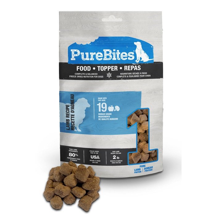 Pure Bites meal mixer Mélange à repas pour chien PureBites agneau