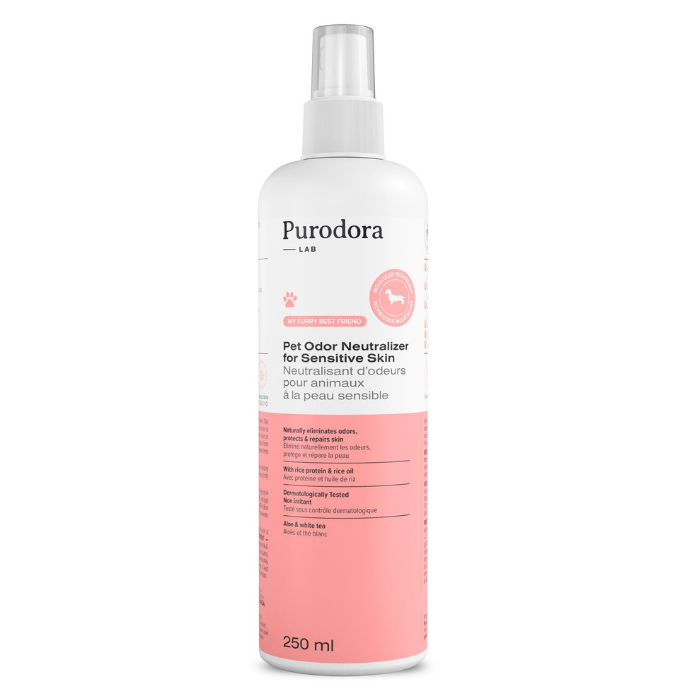Purodora Lab shampoing Neutralisant d’odeurs pour animaux à la peau sensible