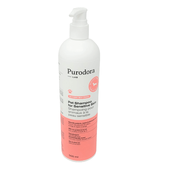 Purodora Lab shampoing Shampoing pour animaux à la peau sensible 500ml