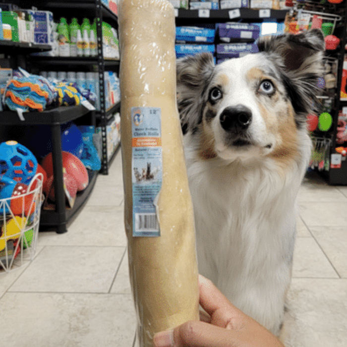 QT os a macher Cheek Rolls de buffle d'eau 12''