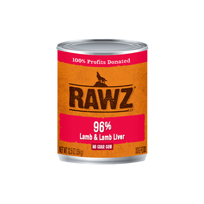 Rawz nourriture humide Nourriture humide Rawz 96% Agneau et foie d'agneau