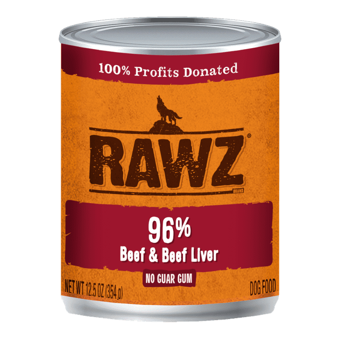 Rawz nourriture humide Nourriture humide Rawz 96% Boeuf et Foie de boeuf