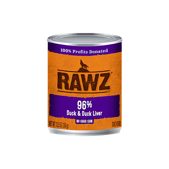 Rawz nourriture humide Nourriture humide Rawz 96% Canard et foie de canard
