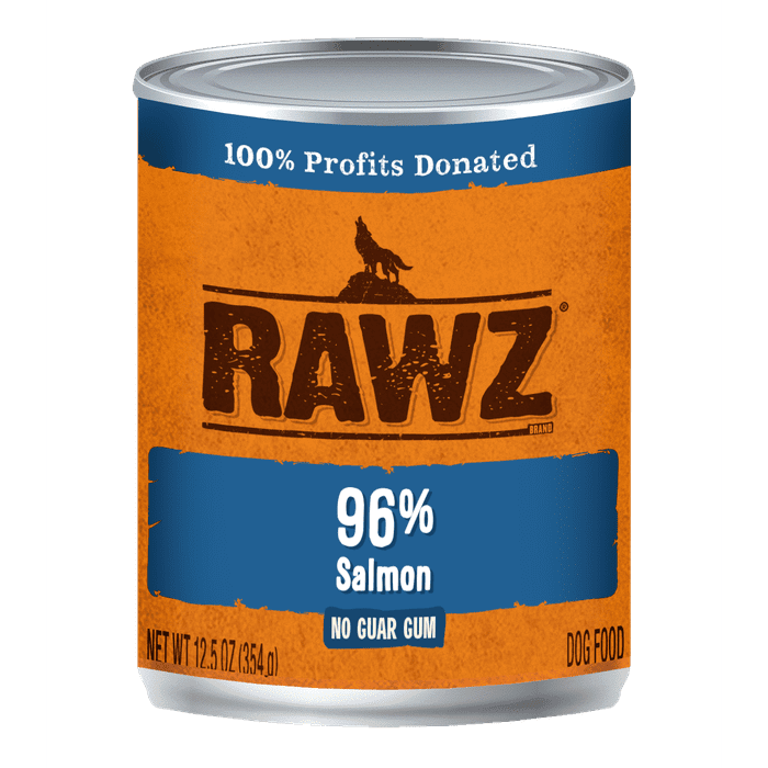 Rawz nourriture humide Nourriture humide Rawz 96% Saumon 12.5oz