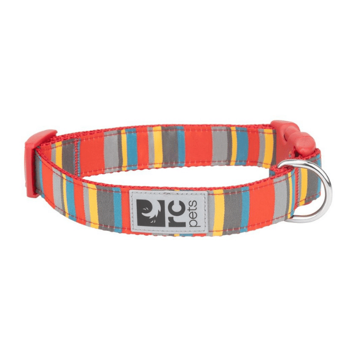 Rc Pets collier Collier à clip pour chien RcPets Multi Stripes