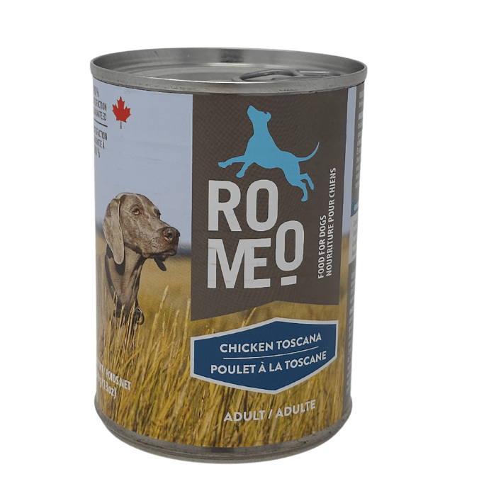 Romeo nourriture humide Nourriture humide pour chien - Romeo Poulet à la toscane 13oz