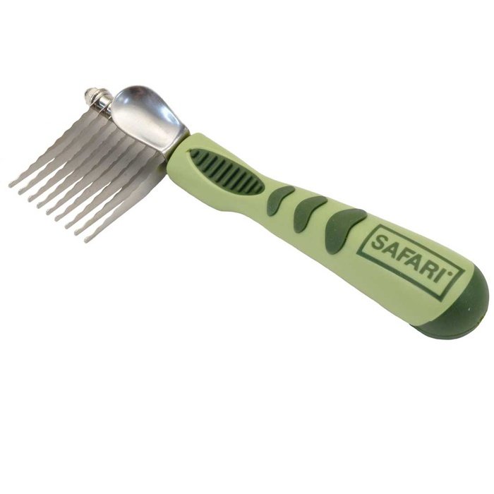 Safari Brosse Peigne Démêleur en acier inoxydable