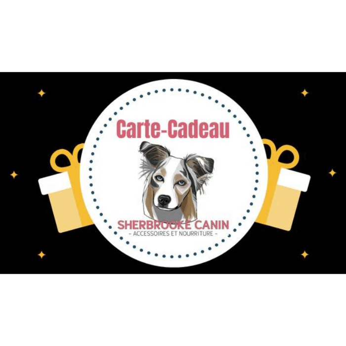Sherbrooke Canin exclus Carte-Cadeau Sherbrooke Canin