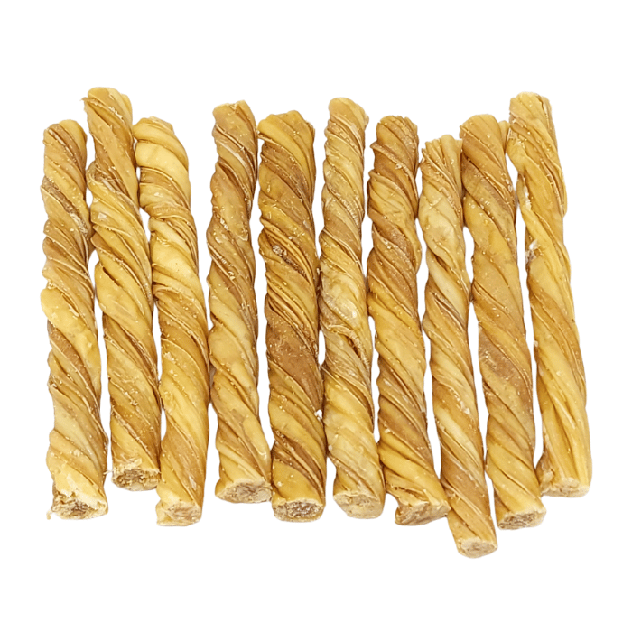 Sherbrooke Canin Format économique Bâtons de tripe torsadés 5'' - Paquet de 10