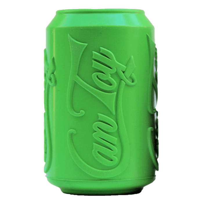 Sodapup jouets pour chien Large Canette verte - jouet distributeur de gâteries