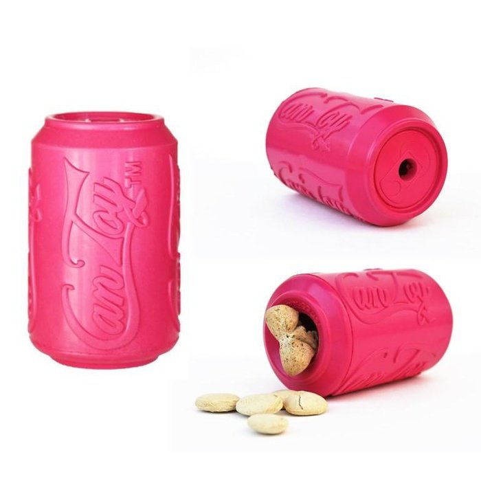 Sodapup jouets pour chien Cannette pour Chiots ou Petits chiens - jouet à mâcher et distributeur de gâteries
