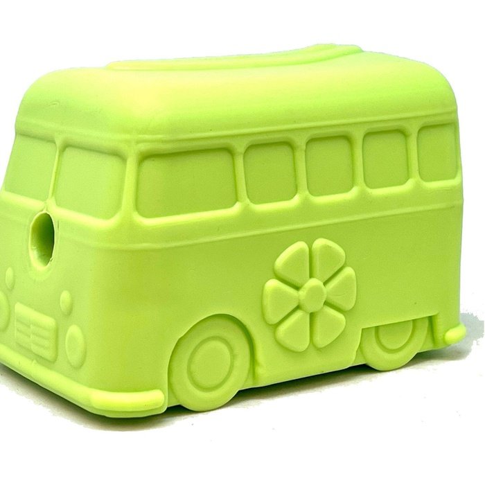 Sodapup jouets pour chien Large Mini Van Retro - distributeur de gâteries