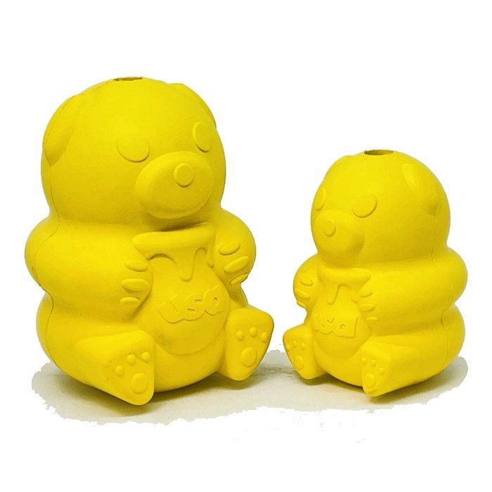 Sodapup jouets pour chien Ours de miel - jouet distributeur de gâteries