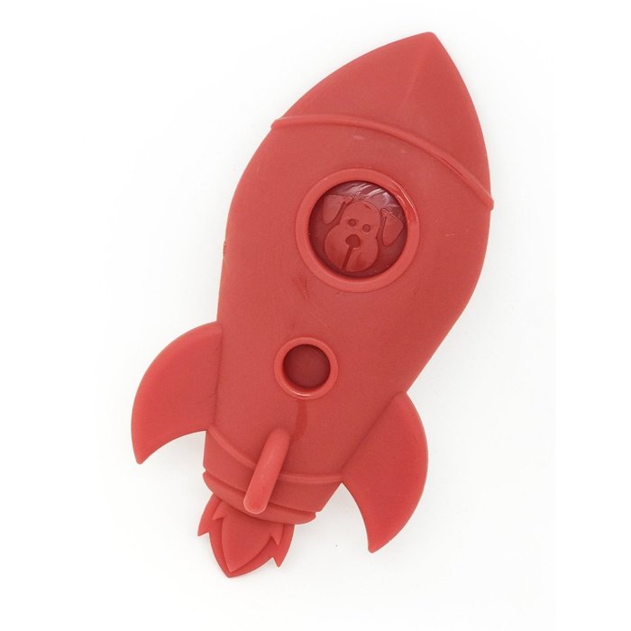 Sodapup jouets pour chien Spotnik Rocket Ship - jouet à mâcher