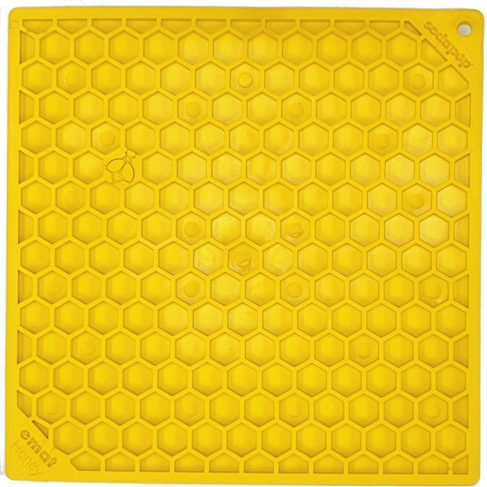 Sodapup jouets pour chien Tapis à lécher LickingMat Honeycomb large