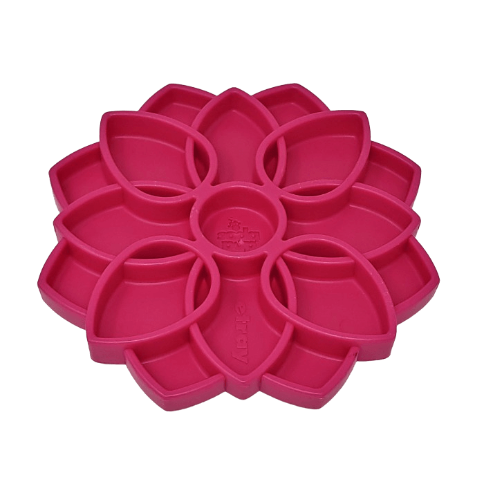 Sodapup jouets pour chien Bleu Tapis à lécher Mandala