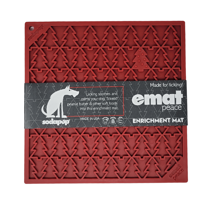 Sodapup jouets pour chien Tapis de léchage Sapin