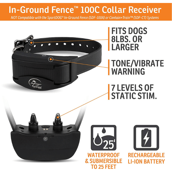 SportDog SDF CR Add A Dog Collar Sherbrooke Canin