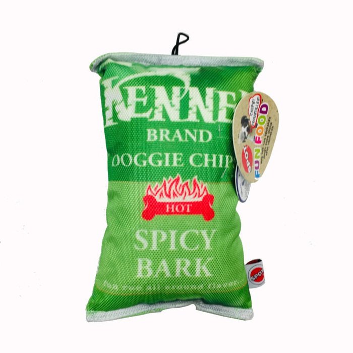 Spot jouets pour chien Kennel Jouet pour chiens Spot Fun Food - Sac de Chips