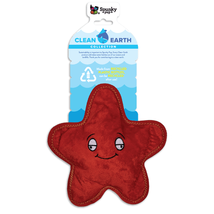 Spunky pup jouets pour chien Jouet Spunky Pup Clean Earth Étoile de mer