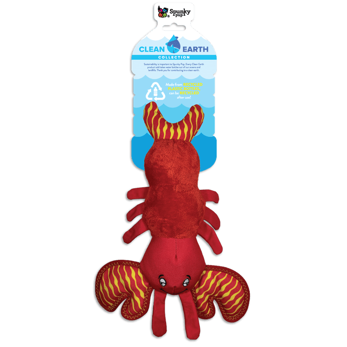 Spunky pup jouets pour chien Jouet Spunky Pup Clean Earth Homard