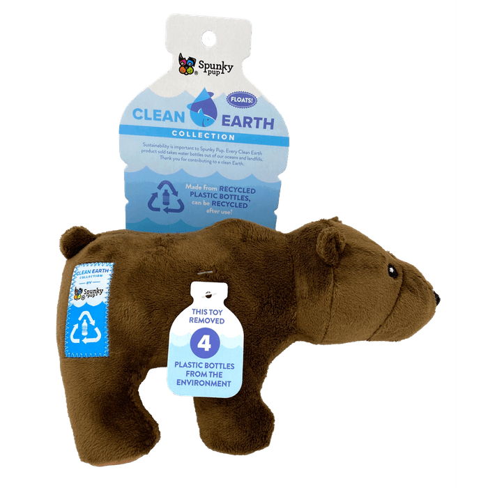 Spunky pup jouets pour chien Jouet Spunky Pup Clean Earth Ours