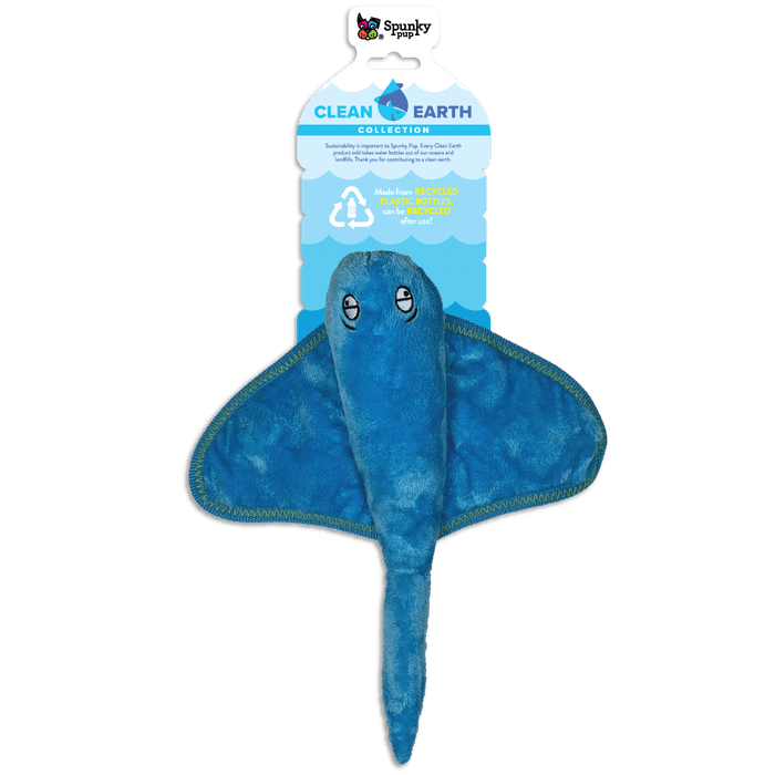 Spunky pup jouets pour chien Jouet Spunky Pup Clean Earth Raie