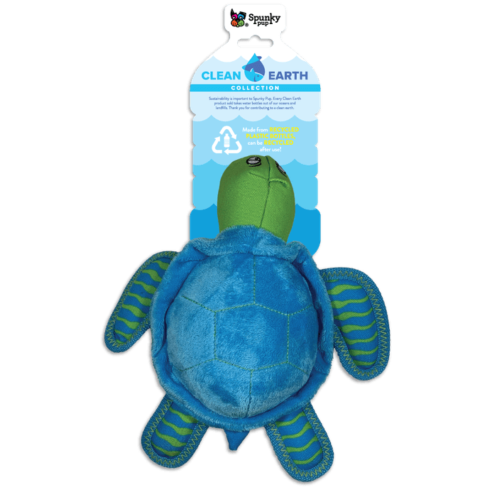 Spunky pup jouets pour chien Jouet Spunky Pup Clean Earth Tortue