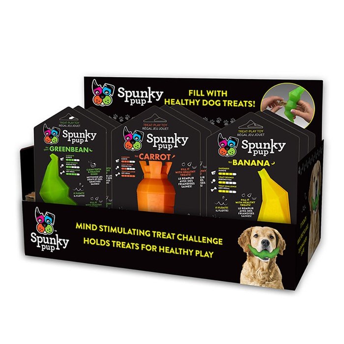 Spunky pup jouets pour chien Jouets interactifs Spunky Pup fruits et légumes