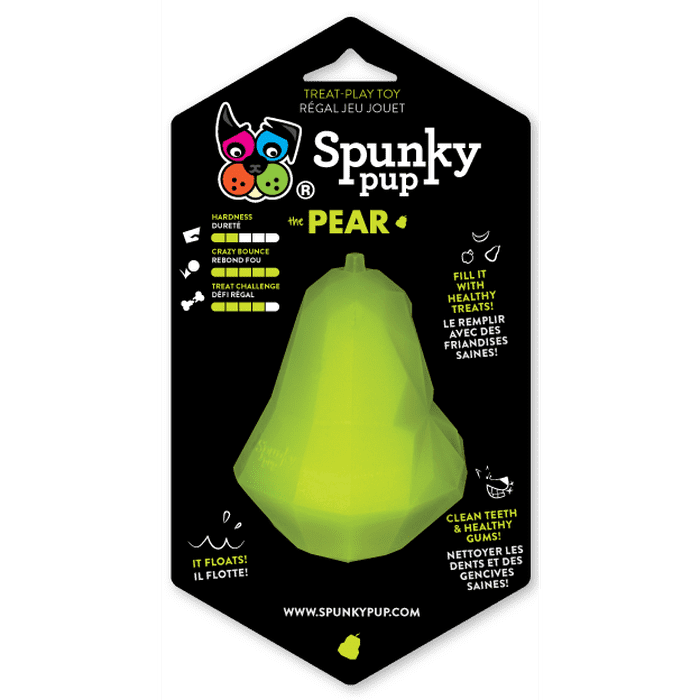 Spunky pup jouets pour chien Poire Jouets interactifs Spunky Pup fruits et légumes