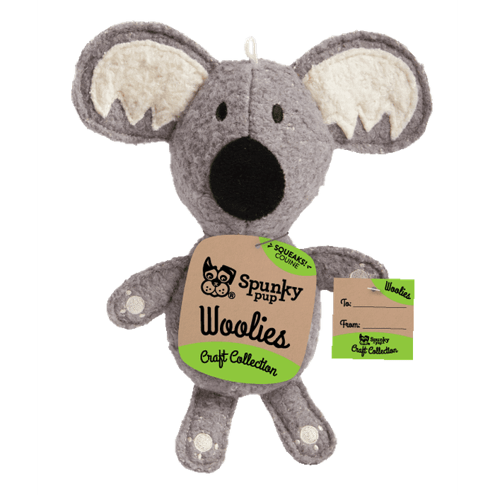 Spunky pup jouets pour chien Peluche Spunky Pup Woolies Koala