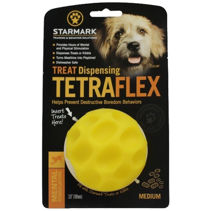 Starmark Clicker Distributeur de gâteries pour chiens Starmark Tetraflex