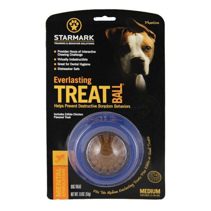 Starmark Everlasting Treat Ball Dog Toy - Main Image