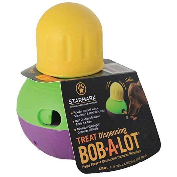 Starmark jouets pour chien Jouet interactif Starmark Bob-a-lot