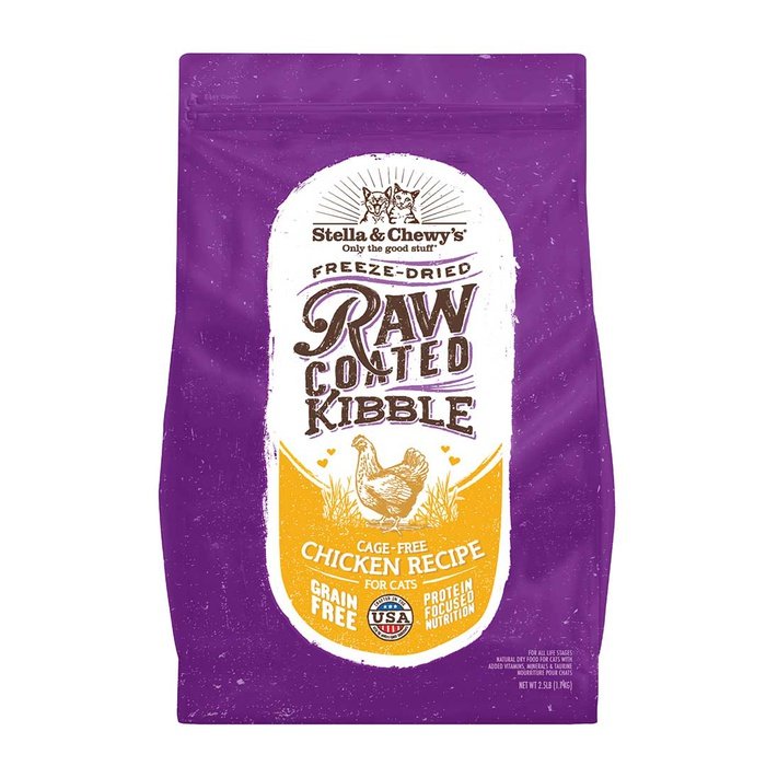 Stella & Chewy's nourriture chat Nourriture pour chat, Stella & Chewy's Raw Coated Poulet
