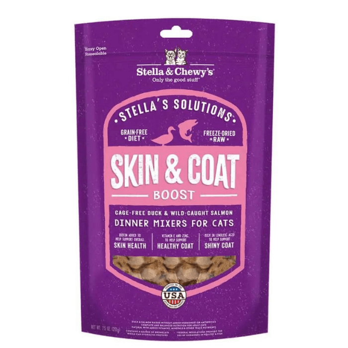 Stella &amp; Chewy&#39;s nourriture chat Stella solution Skin &amp; Coat pour chats 7.5oz