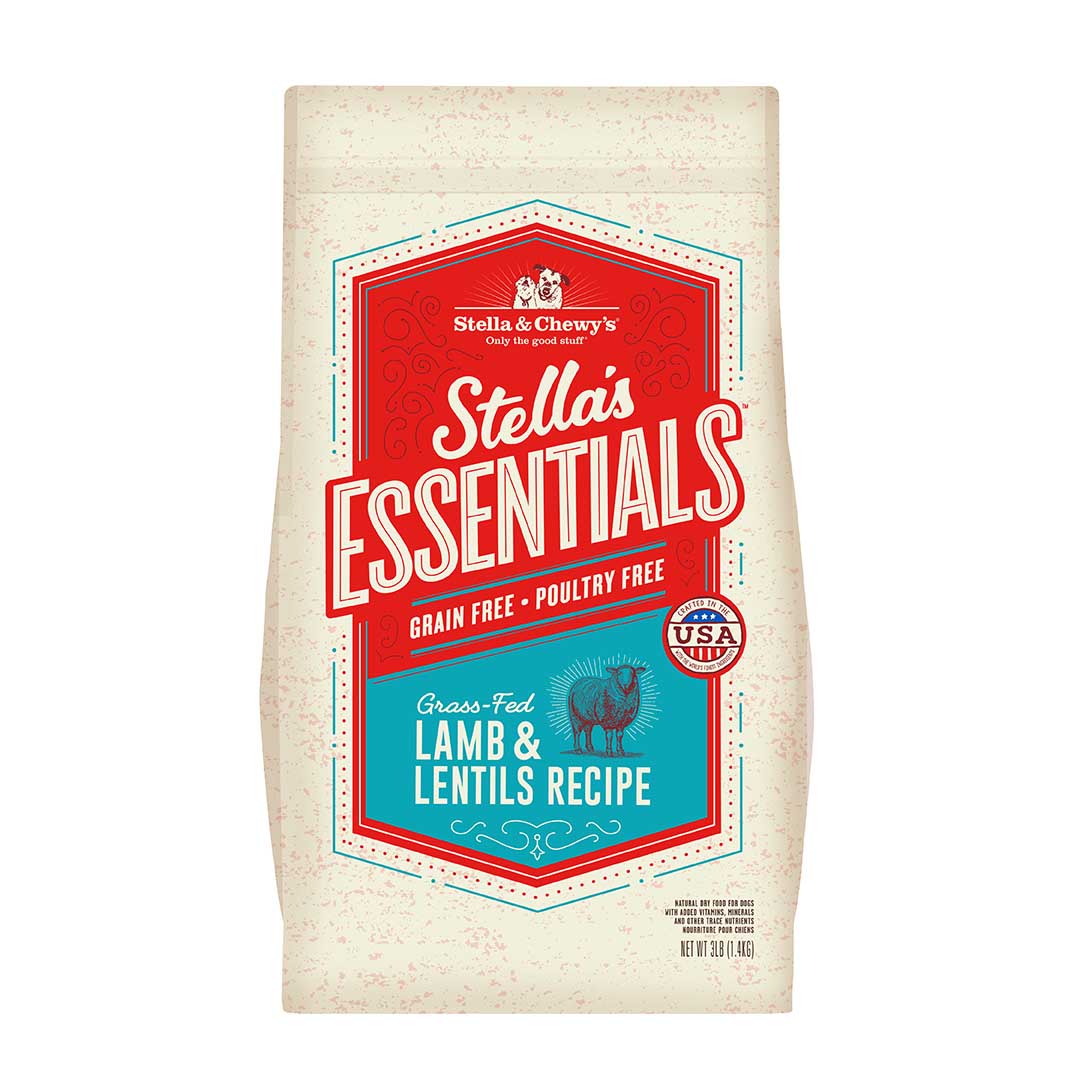 Stella &amp; Chewy&#39;s nourriture Croquettes Stella Essentials sans grains Agneau
