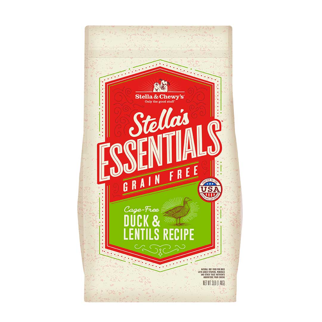 Stella &amp; Chewy&#39;s nourriture Croquettes Stella Essentials sans grains Canard
