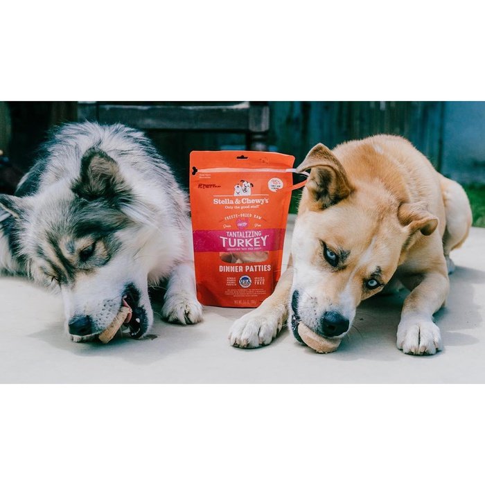 Stella & Chewy's nourriture Galettes de Repas Stella & Chewy Tantalizing Turkey Freeze-Dried Dinner Patties