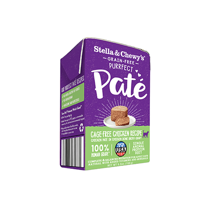 Stella & Chewy's nourriture humide Nourriture humide pour chat Purrfect Paté Poulet 12 x 5.5oz