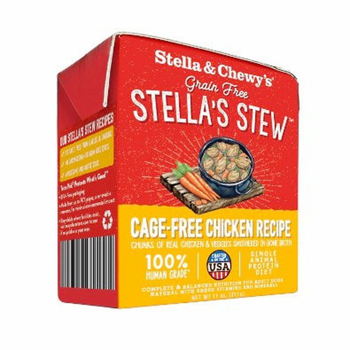 Stella &amp; Chewy&#39;s nourriture humide Nourriture humide pour chiens Stella&#39;s Stews Cage-Free Chicken Recipe